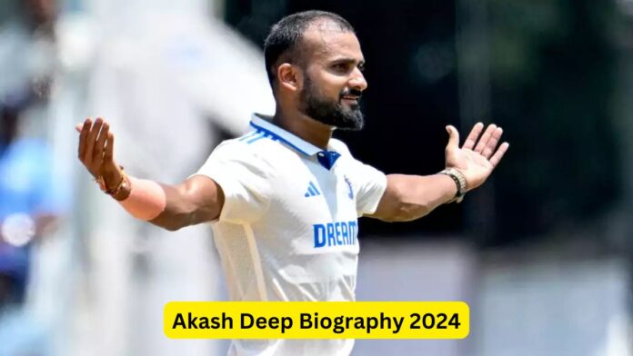 Akash Deep Biography 2024