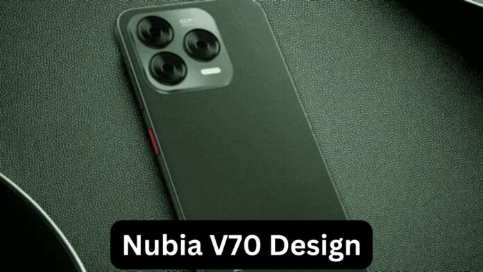 Nubia V70 Design